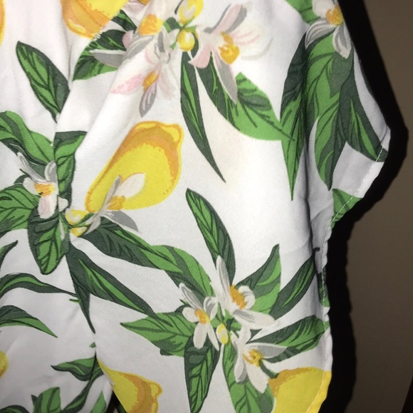 Fresh Lemon 🍋 Faux Wrap Dress - Picture 7 of 8